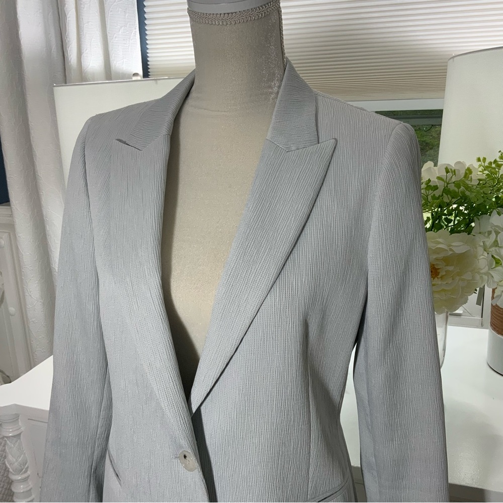 Reiss light gray one button jacket - Picture 9 of 14